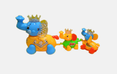 

LUDUS Elephant Family Set(Multicolor)