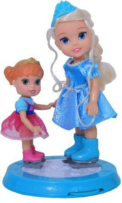 

Disney Frozen 6 Inch Elsa With Ba Anna(Multicolor)