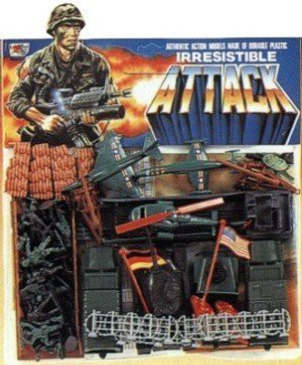 

Stevens International Irresistible Attack Military Playset (Bagged) 1/32 Playsets(Multicolor)