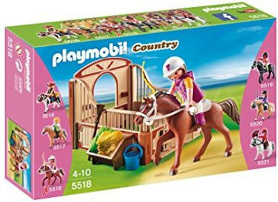 

Playmobil Trekking Horse With Stall Play Set(Multicolor)