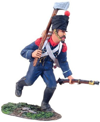 

W. Britain French Light Infantry Voltigeur Charging With Axe(Multicolor)