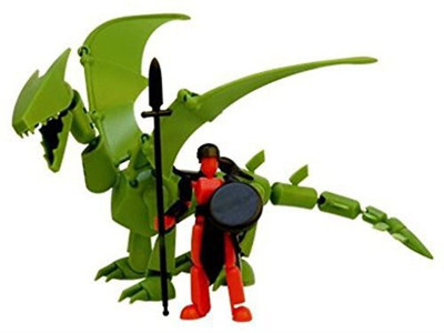 

Stikfas Redeco Deluxe Kit Beta Female Rider With Green Dragon(Multicolor)