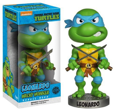 

Teenage Mutant Ninja Turtles Funko Leonardo Wacky Wobbler(Multicolor)