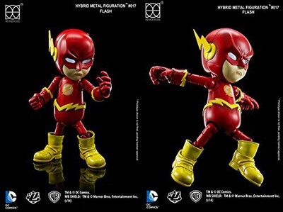 

Herocross Hybrid Metal Figuration 017 Dc Comics The Flash Diecast(Multicolor)