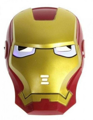 

Speoma Iron Mask For kids with Led Lighting(Gold)