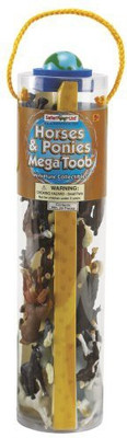 

Safari Ltd Horses and Ponies Mega TOOB(Multicolor)