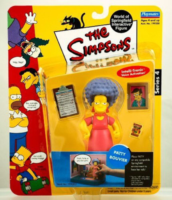 

The Simpson S 2001 Playmates Series 4 Patty Bouvier W/ Accessories(Multicolor)