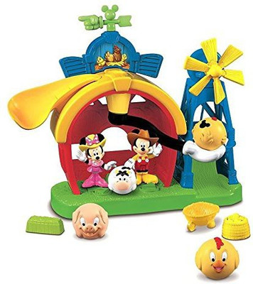 

Mickey Mouse Mickey'S Farm Playset Clubhouse(Multicolor)