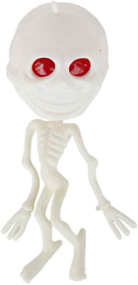 

Tootpado Anti Stress Squeeze Balls Alien Design (White) - 1a236 - Toys With Gel(White)