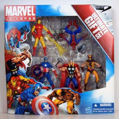 

Hasbro Marvel Universe 3 3/4 Inch 5Pack Avengers Ultimate Gift(Multicolor)