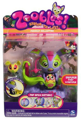 

Spin Master Zoobles Mama And Babies Kangaroo Happitat Jumper & Bumper(Multicolor)