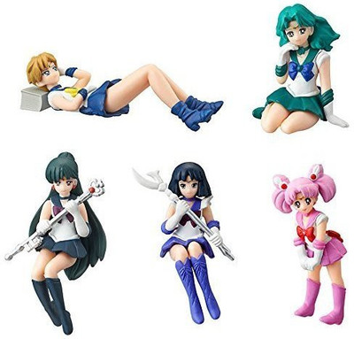 

Bandai Sailor Moon Desktop Mini 2 Set Of 5(Multicolor)