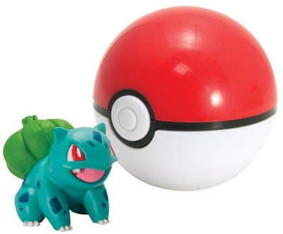 

Tomy Pokemon Clip And Carry Poke Ball Bulbasaur Action Figure(Multicolor)