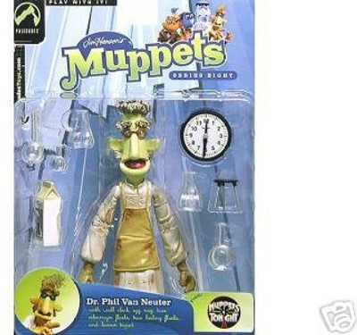 

Palisades Muppet Show Srie 8 Figurine Dr Phil Van Neuter 15 Cm(Multicolor)