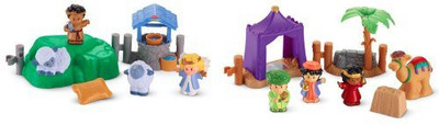 

Fisher-Price Little People Three Wise Men And Lil' Shepherds Gift Bundle(Multicolor)