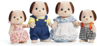 

Calico Critters Beagle Dog Family(Multicolor)