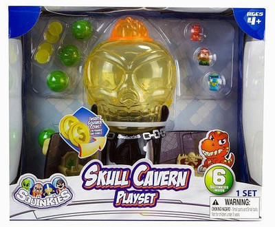 

Blip Squinkies Skull Cavern Deluxe Gumball Dispenser(Multicolor)