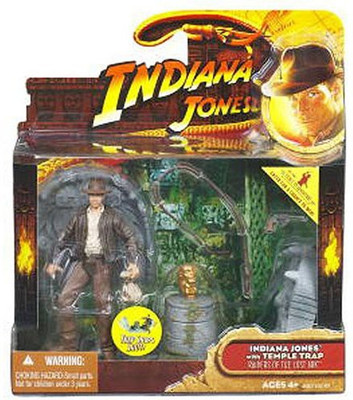 

Indiana Jones Deluxe: Wave 1 Indiana Jones With Idol Floor Trap(Multicolor)
