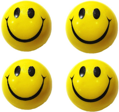 

VRV Smiley Face Squeeze Ball - Set Of 4(Yellow)