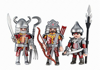 

Playmobil 3 Red Dragon Knights(Multicolor)