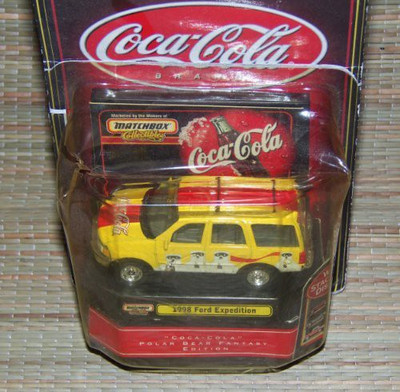 

Matchbox Collectibles Cocacola 1998 Ford Expedition 164 Scale(Multicolor)