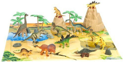 

World Animals dinosaur container set 23 piece(Multicolor)