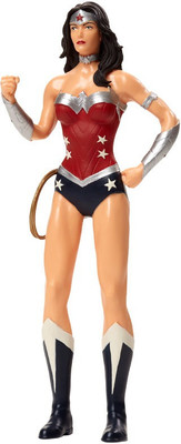 

NJ Croce Justice League New 52 Wonder Woman 8 Inch Bendable Figure(Multicolor)