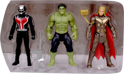 

Kanchan Toys Avenger Super Hero 3 Figure(Multicolor)