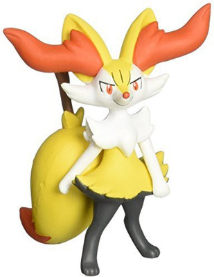 

Takara Tomy Official Pokemon X And Y Mc020 2" Braixen/Teruna(Multicolor)