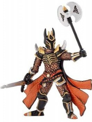

Papo Knight with Triple Battle Axe(Multicolor)
