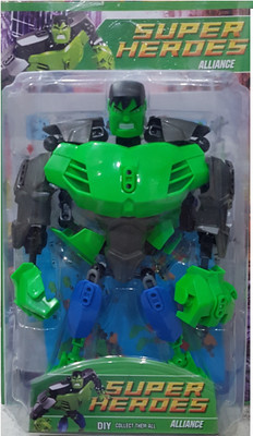 

AS Hulk Super Heroes Alliance Action Figure(Green)