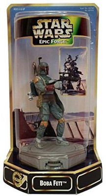

Star Wars Epic Force 6" Boba Fett Figurine On 360 Rotating Base(Multicolor)