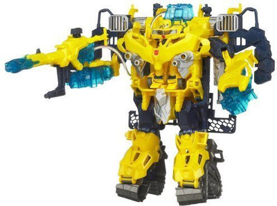

Transformers Prime Cyberverse Battle Suit With Bumblebee Figure(Multicolor)