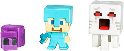 

Mattel Minecraft Collectibleset L (3Pack)Series 3(Multicolor)