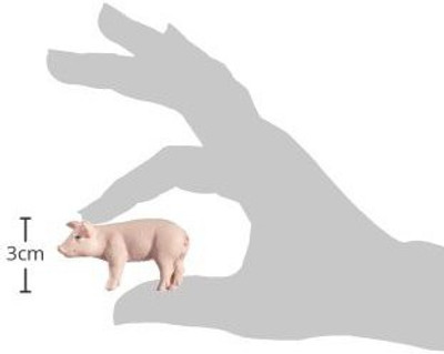 

Schleich Standing Piglet(Brown)