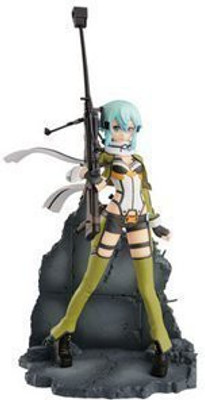 

Banpresto Sword Art Online Ii Phantom Bullet 49245 Sq 7" Sinon(Multicolor)