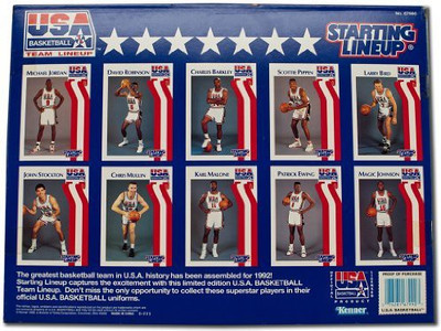 

Starting Lineup 1992 Kenner Starting Lineup Usa Basketball Olympic Box Set(Multicolor)