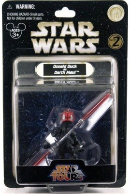 

Hasbro Disney Star Tours Wars Donald As Darth Maul(Multicolor)