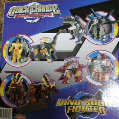 

Polyfect Dino Robot Fighter Quick Change Transforming System(Multicolor)