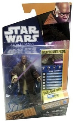 

Star Wars Saga Legends 2012 Mace Windu 375 Inch Af(Multicolor)