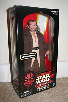Star Wars 12"s Episode I Figure Set I: #2 Qui-Gon Jinn(Multicolor)