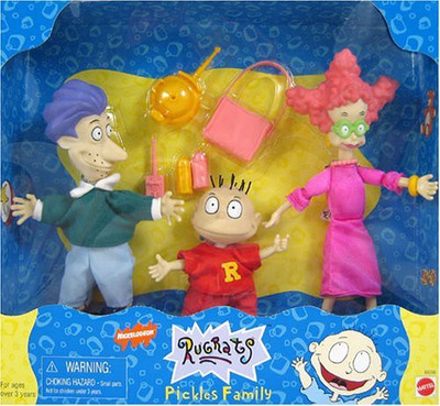 

Nickelodeon Rugrats Pickles Family Winter Time Playset(Multicolor)