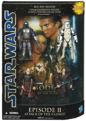 

Star Wars Saga Episode Ii Bluray Commemorative Packs(Multicolor)