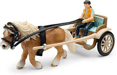 

Schleich Pony Carriage(Multicolor)
