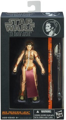 

Hasbro Star Wars The Black Series 05 Princess Leia Slave Outfit(Multicolor)