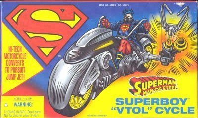 

Superman Superboy Vtol Cycle : Man of Steel(Multicolor)