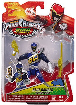 

Power Rangers Dino Charge 5" Blue Ranger Hero(Multicolor)