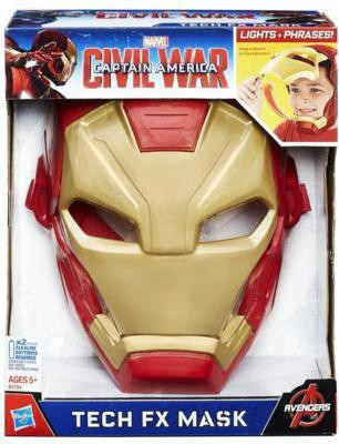 

Funskool Marvel Captain America: Civil War Iron Man Tech FX Mask(Multicolor)