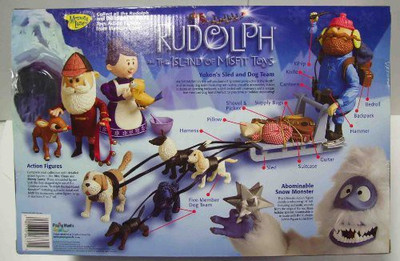 

Memory Lane Rudolph And The Island Of Misfityukons Sled And Dog Team(Multicolor)