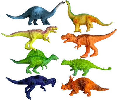 

Adiestore Wild Republic Polybag Dinosaur Assorted Big 8Pcs(Multicolor)